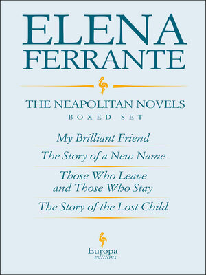 cover image of The Neapolitan Quartet by Elena Ferrante Boxed Set